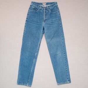 Vintage 90s Guess Light Wash Denim Jeans Womens 27x 27 Made in USA